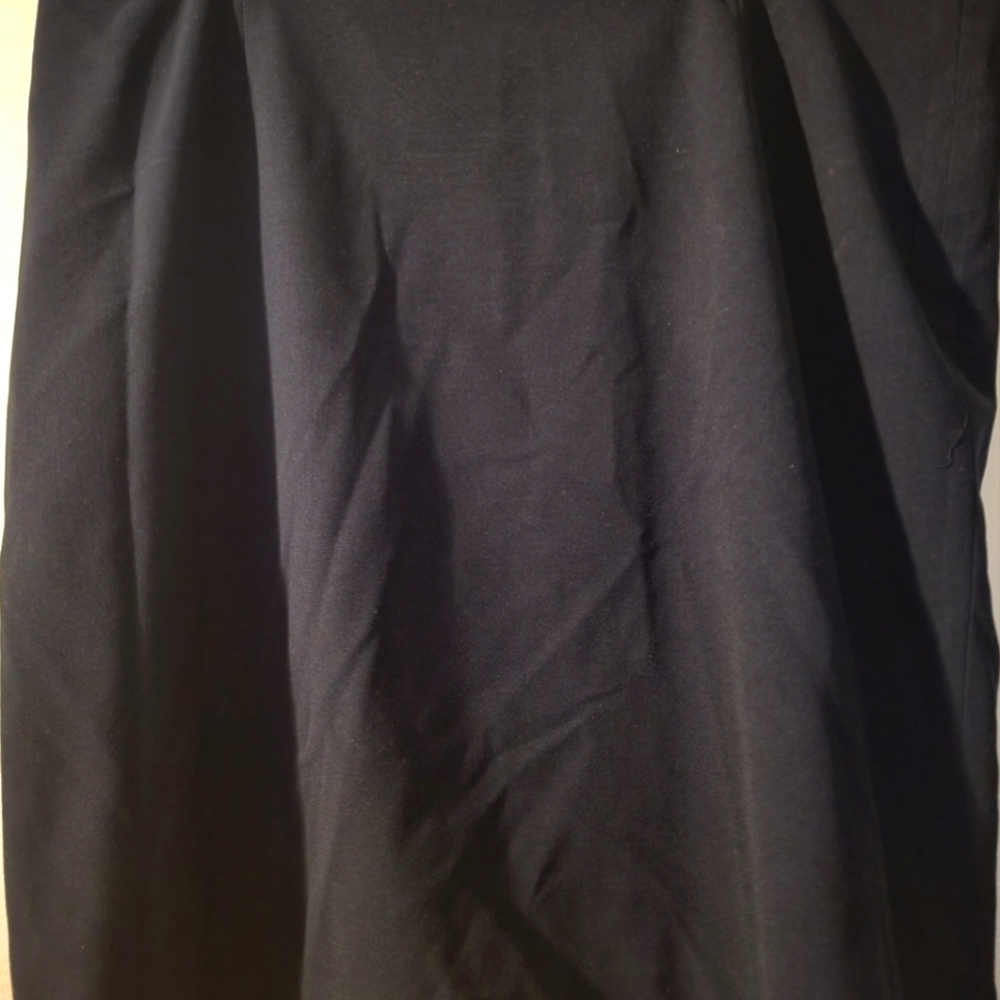 Anne Klein Navy Pencil Skirt Size 16